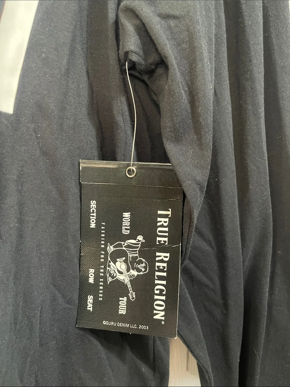 Men’s True Religion - Black Long Sleeve Tee
